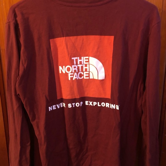 The North Face Crew Neck Long Sleeve Shirt | Size M - Picture 3 of 3